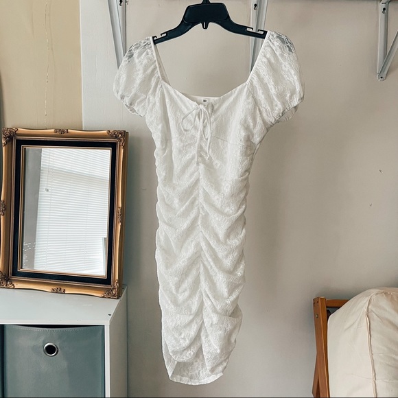 Nordstrom - BP White Lace Dress - Picture 2 of 4